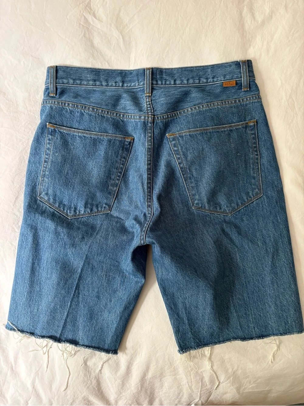 Jamie Haller denim Bermuda shorts